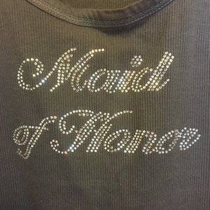 Maid of Honor Grey Tank